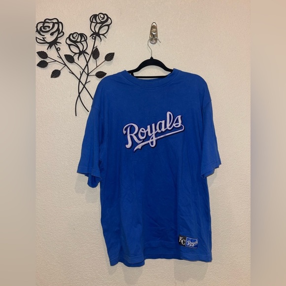 Lee Sport Other - VINTAGE MLB Kansas City Royals Embroidered Tee-Shirt Baseball Men’s Size Large